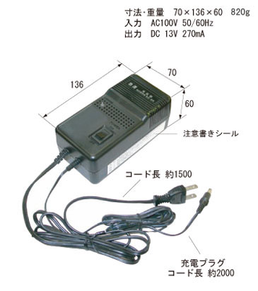 防爆用急速充電器｜PS-1B04